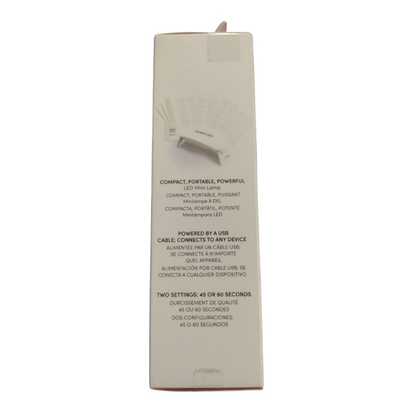 Dashing Diva Glaze LED Semi-Cured Gel Salon Mani Pedi Kit Rice Milk Color - Picture 5 of 8